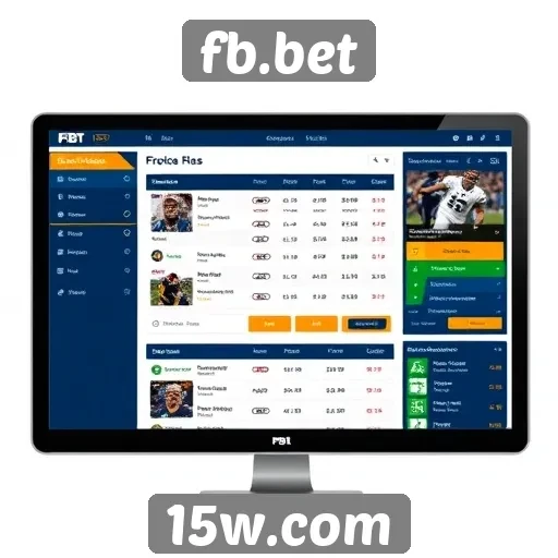 Análise da interface do usuário do site fb.bet